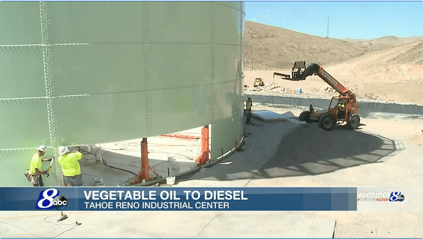 New Rise Renewables on Kolo News 8